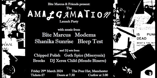 Bite Marcus & Friends present: The Amalgamation Launch Party  primärbild