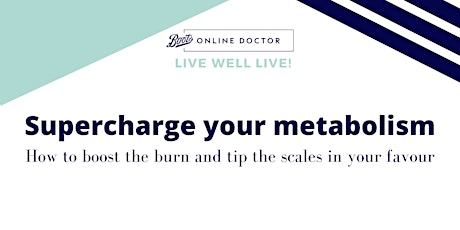 Live Well LIVE! Supercharge your metabolism primary image