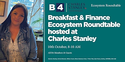 Finance Ecosystem Roundtable hosted by Charles Stanley primary image