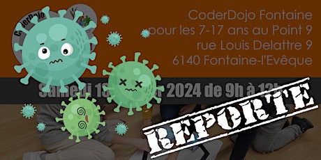 Primaire afbeelding van CoderDojo Fontaine -  13/01/2024