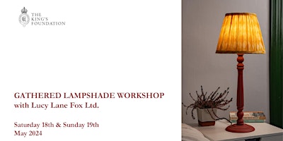 Gathered lampshade workshop - 2 day primary image