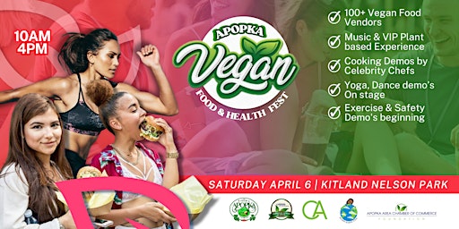 Imagem principal do evento Apopka Vegan Food & Health Festival