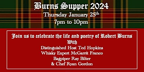 Burns Supper 2024  primärbild