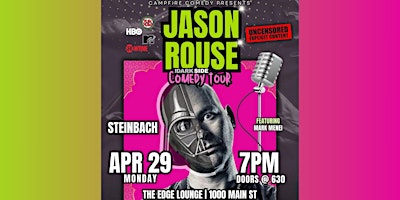 Imagem principal do evento Jason Rouse Comedy Tour - Steinbach