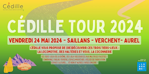 Cédille Tour 2024 - Saillans - Vercheny - Aurel