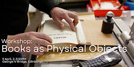 Workshop: Books as Physical Objects primary image