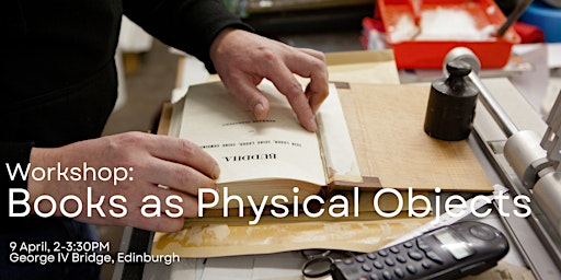 Primaire afbeelding van Workshop: Books as Physical Objects