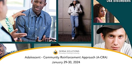 Adolescent-Community Reinforcement Approach(A-CRA) 2-day workshop(12 CEUs) primary image