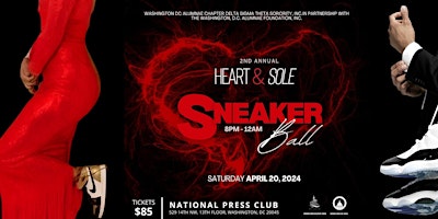 Imagem principal do evento The Second Annual Heart and Sole Sneaker Ball Charity Fundraiser