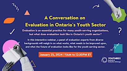 Imagen principal de A Conversation on Evaluation in Ontario's Youth Sector