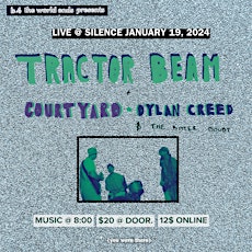 Imagen principal de Tractor Beam UFO, Courtyard, Dylan Creed & The Bitter Doubt