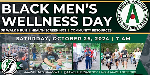 Imagem principal de 2024 New Orleans Black Men's Wellness Day