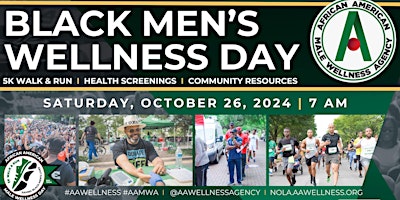 Primaire afbeelding van 2024 New Orleans Black Men's Wellness Day