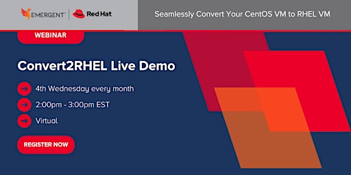 Convert2RHEL Live Demo! primary image
