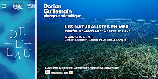 Conférence Abécédaire : Les naturalistes en mer primary image