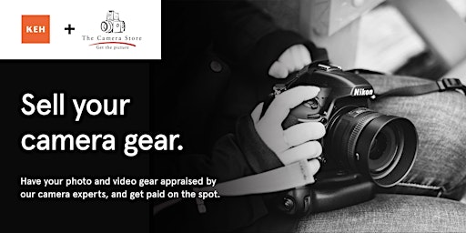 Primaire afbeelding van Sell your camera gear (free event) at The Camera Store