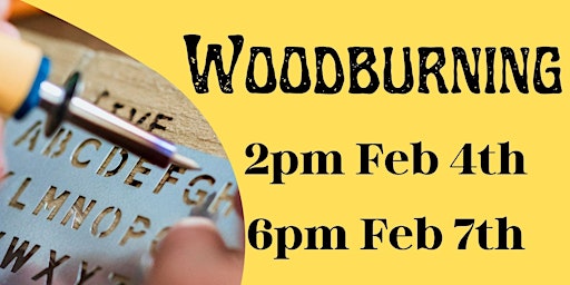DIY Wednesdays: Dremel Engraving on Wood Registration, Wed, Jan 31, 2024 at  6:00 PM