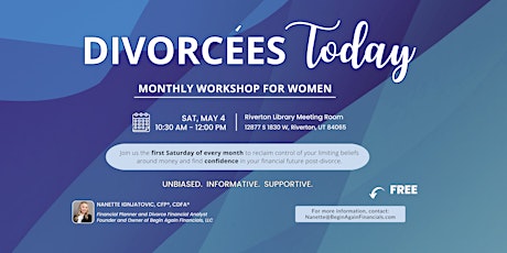 Divorcees Today - Monthly Workshop for Women