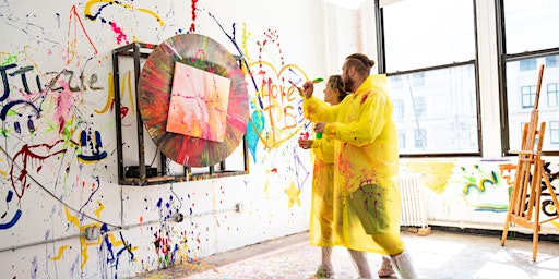 Imagem principal de Colorful Spin Painting - Painting Class by Classpop!™