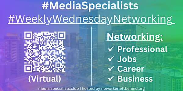 #MediaSpecialists Virtual Job/Career/Professional Networking #Philadelphia