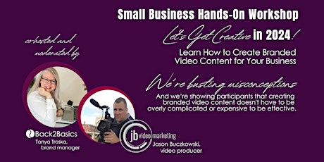 Small Business Workshop: Create a Branded Video and Leave With a Strategy primary image