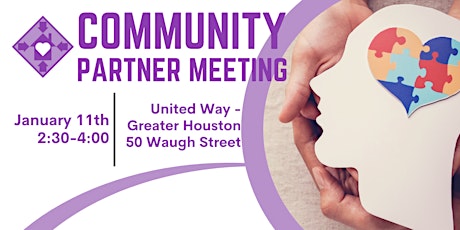 January Community Partner Meeting primary image
