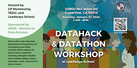 DataHack and Datathon Workshop at Leadways School primary image