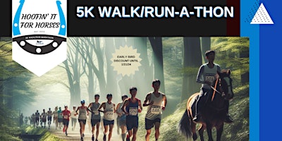 Imagem principal do evento Hoofin' It for Horses - 5K Walk/Run-a-thon
