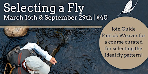 Imagem principal do evento Selecting a Fly with Patrick Weaver