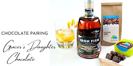 Imagen principal de Grocer’s Daughter Chocolate Pairing with Local Spirits, Wine & Beer