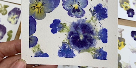 Basics of hammering flowers on paper