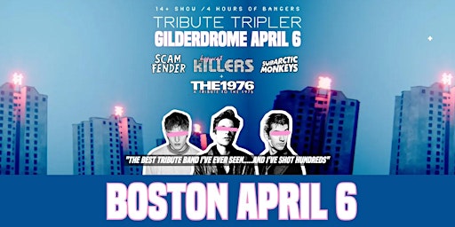 The Killers Tribute Band - Boston Gilderdrome - 6th April 2024 primary image