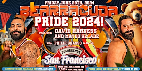 Bearracuda San Francisco:  Pride 2024!