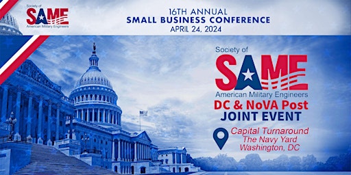 Imagem principal do evento SAME DC & NoVA Posts: 2024 Small Business Conference