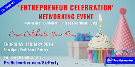 7th Annual Entrepreneur Celebration primary image