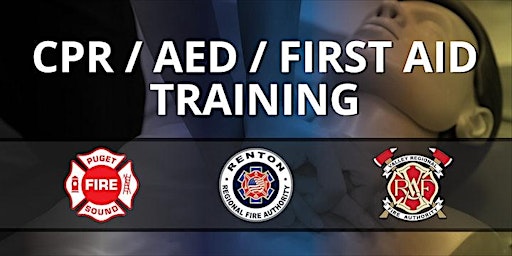 Primaire afbeelding van CPR/AED ($30) & First Aid Training ($30)