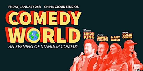 COMEDY WORLD : a pro standup show primary image