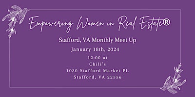 Empowering Women in Real Estate Monthly Meetup primary image