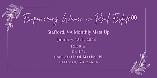 Hauptbild für Empowering Women in Real Estate Monthly Meetup