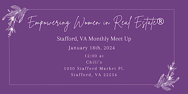 Empowering Women in Real Estate Monthly Meetup