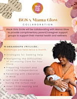 Hauptbild für Caregiver Support Groups: Black Girls Smile x Mama Glow