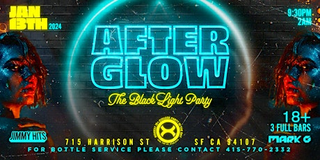 ClubX: AFTER GLOW(BLACKLIGHT Party) primary image