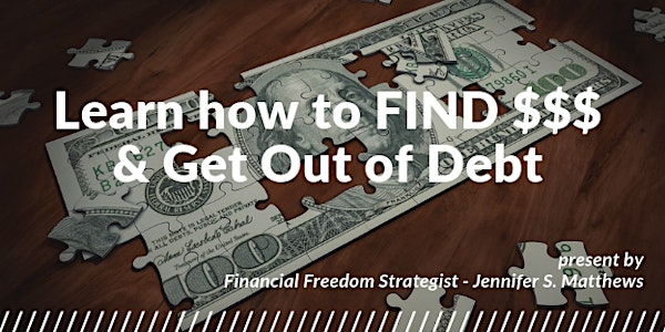 How to Find Money to Get Out of Debt 