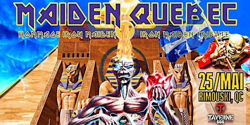 Maiden Québec (Hommage à Iron Maiden) à Rimouski