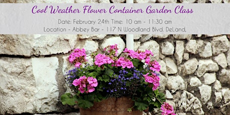 Cool Weather Flower Container Garden Class primary image