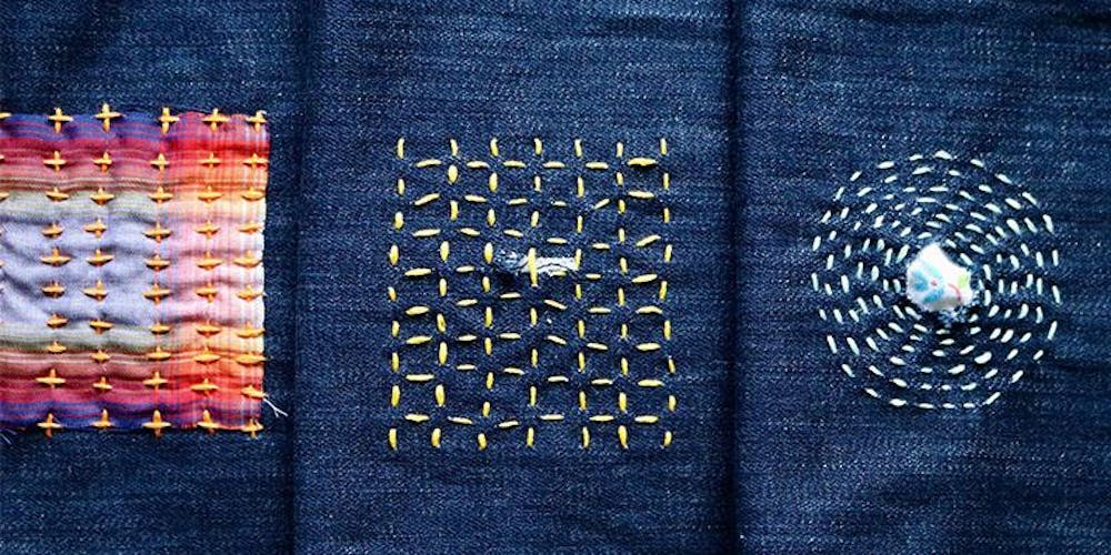 Sulap Baju Bekasmu dengan Sashiko, Teknik Desain yang Bisa Kurangi Limbah Fashion