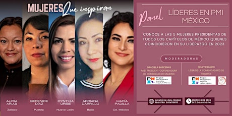 Panel “Mujeres que inspiran: Líderes en PMI MÉXICO” primary image
