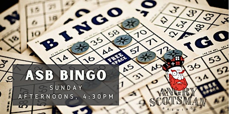 Sunday Bingo @ Angry Scotsman Brewing primary image