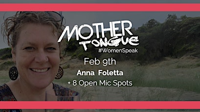 Mother Tongue Poetry Melbourne: FEB 2024 - Anna Foletta primary image