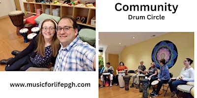 Community Drum Circle at Green Heiress Holistic Health primary image